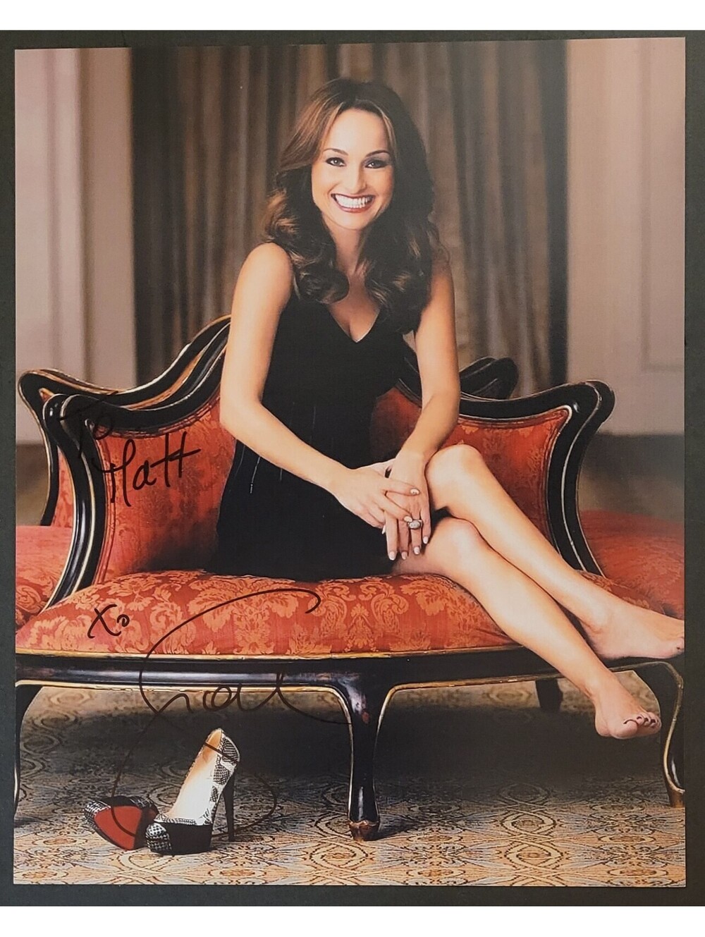 Giada De Laurentiis Chef/Television/Author Autographed Signed 8"x10" Photo (A)
